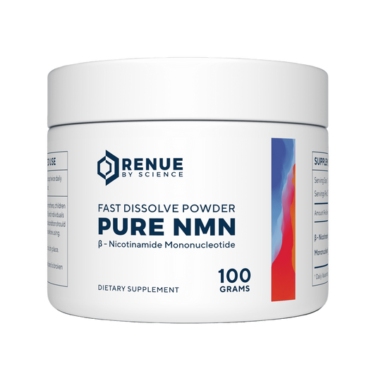 RENUE by Science NMN Powder| 100g FastDissolve Powder Supplement | 500mg Nicotinamide Mononucleotide per Serving |Manufactured in The USA Third-Party Tested